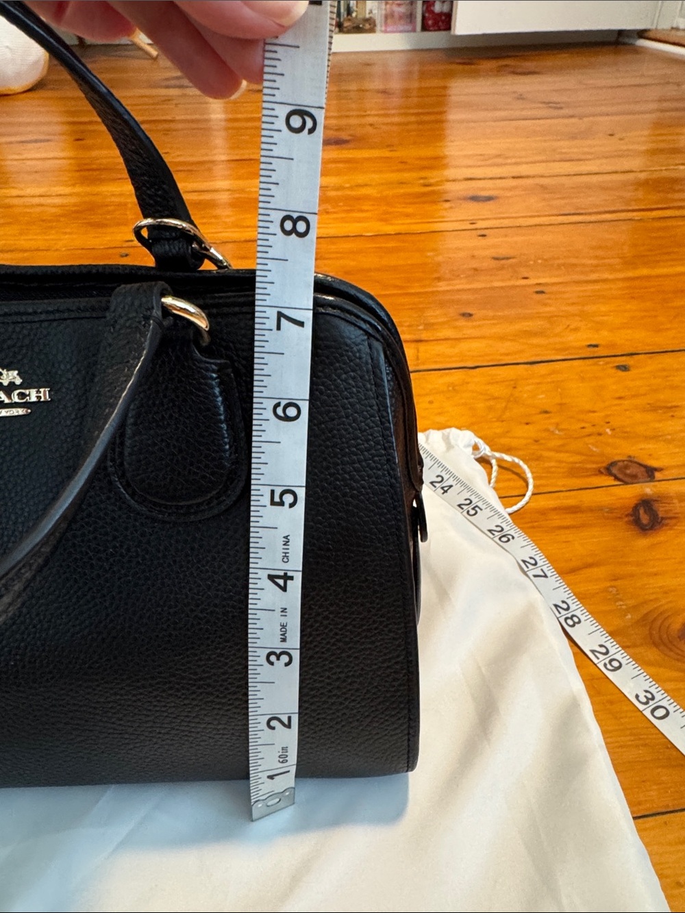 Coach Mini Nolita Satchel Bag - Picture 13 of 14